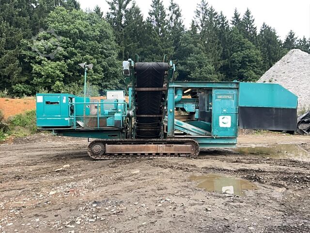 Siebanlage Westeria WindSifter  on tracks