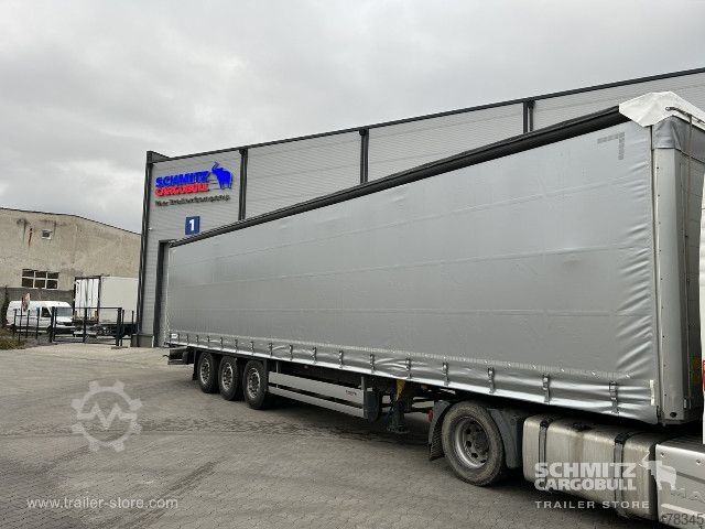 Auflieger mit Pritsche & Plane Schmitz Cargobull Curtainsider Standard