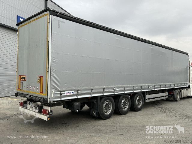 Auflieger mit Pritsche & Plane Schmitz Cargobull Curtainsider Standard