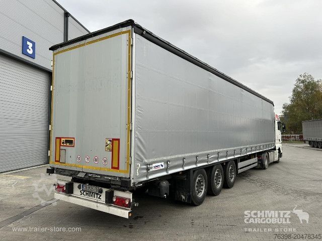 Auflieger mit Pritsche & Plane Schmitz Cargobull Curtainsider Standard