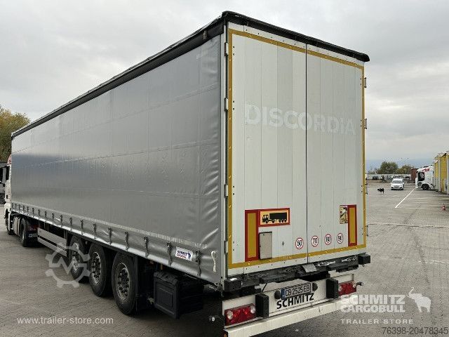 Auflieger mit Pritsche & Plane Schmitz Cargobull Curtainsider Standard