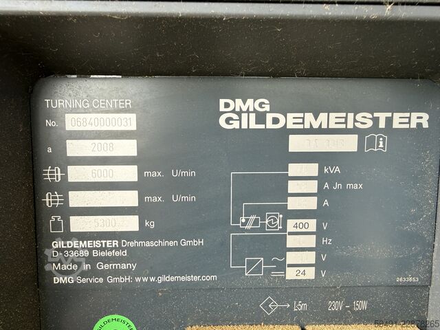 Vertikaldrehmaschine Gildemeister CTV 160