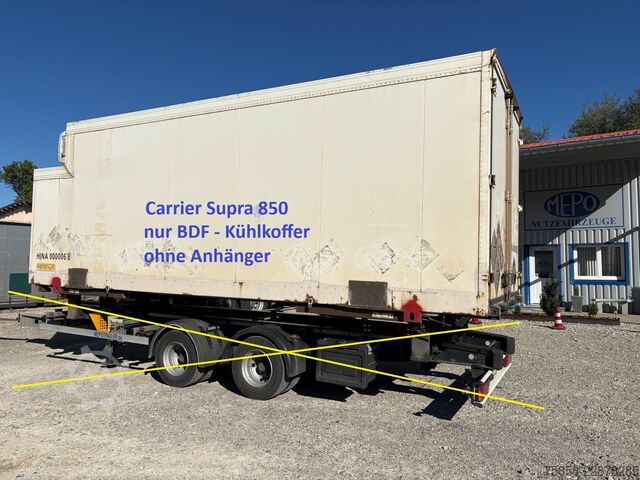 Wechselbrücke mit Kühlkoffer Schmitz Cargobull BDF Kühlkoffer Carrier 850 Innen 2,40m