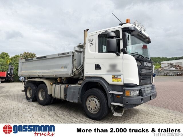 Kipper LKW Scania G 490 6x4, Retarder, Bordmatik