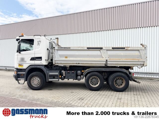 Kipper LKW Scania G 490 6x4, Retarder, Bordmatik
