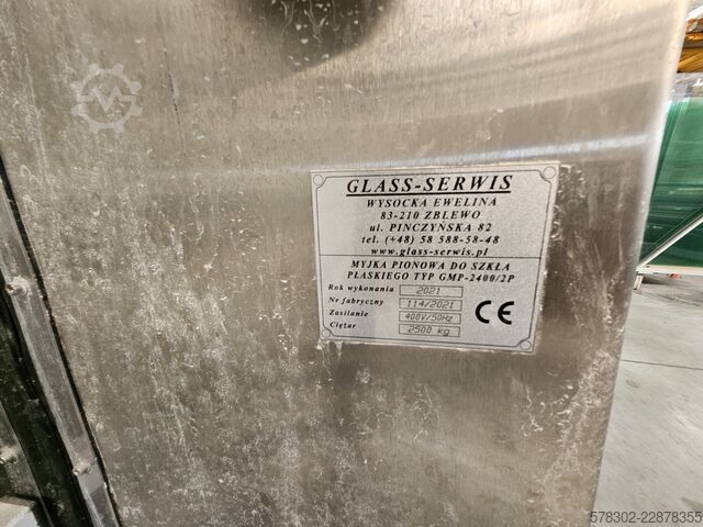 BOHR-/FRÄSMASCHINE für Glas GLASS-SERWIS GMP-2400/2P