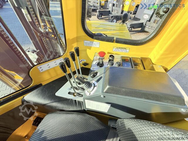 Vierwege-Gabelstapler Combilift C3000 GAS TRIPLEX 4900 FREE LIFT CABIN