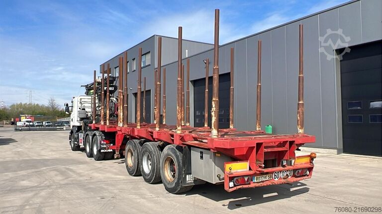 Holztransporter Diebolt DRUM BRAKES / FREINS TAMBOURS (41 TONS / 12 ROU...