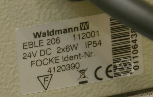 Machine light Waldmann EBLE 206