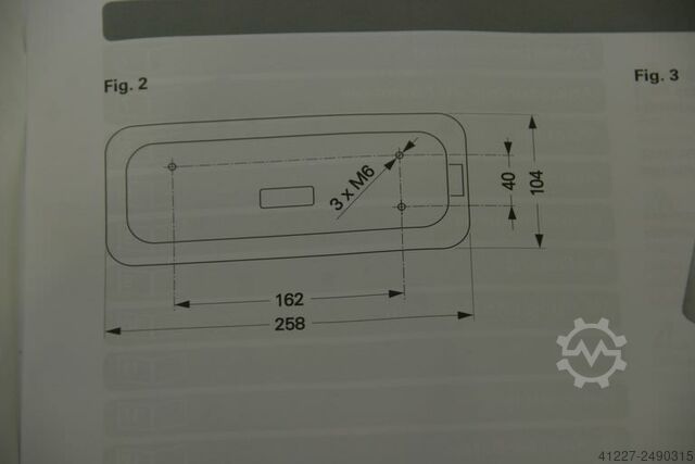 Machine light Waldmann EBLE 206