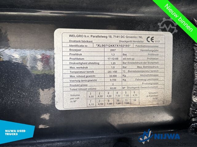 Tank welgro 97WSL43-32 Liftas + 11 compatimenten