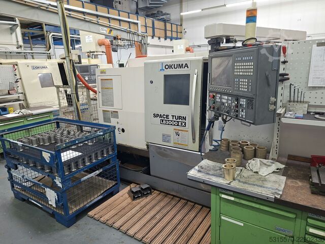 CNC lathe Okuma LB3000 EX