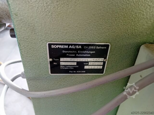 Bandrichtmaschine SOPREM BRH / 275 / 11 - 350 B