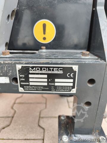 Langsamlaufende Zahnwalzenmühle Moditec / Digicolor Goliath Plus 1