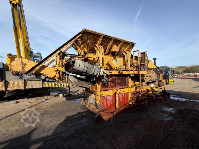 Jaw crusher Parker 0745 Hooklift Jaw Crusher