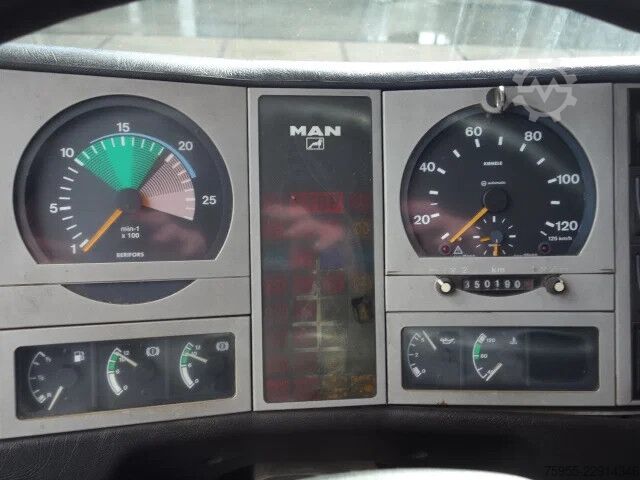 Tanker truck MAN 26.414 19000 LITER,MANUAL FEULPOMP