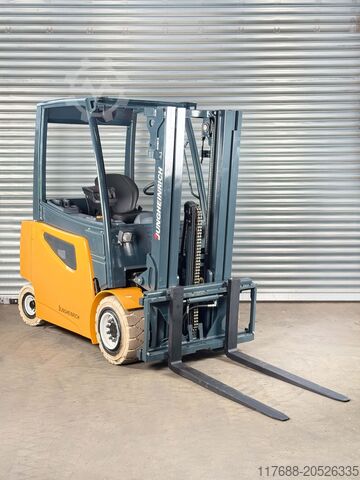 Elektro 4-Rad Jungheinrich EFG 430 - Service Neu - Batterie 92% - Triplex