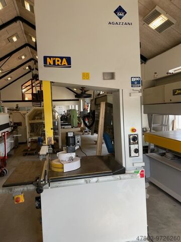 HEAVY DUTY BANDSAW AGAZZANI NRA 800 + 220