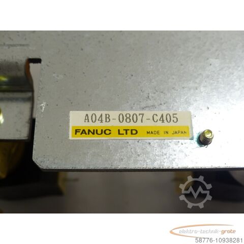Component Fanuc A04B-0807-C405 Abgasregelventil