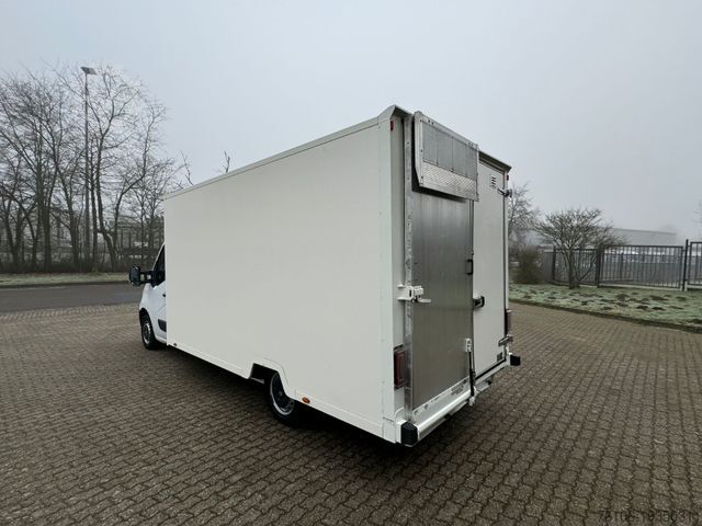 Transporter mit Koffer RENAULT Master Tiefrahmen Koffer *Rampe*Klima*4,26 Länge