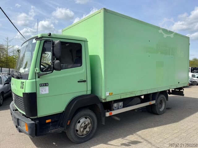 Koffer Mercedes-Benz LK 814 **BELGIAN TRUCK-FULL STEEL SUSPENSION**