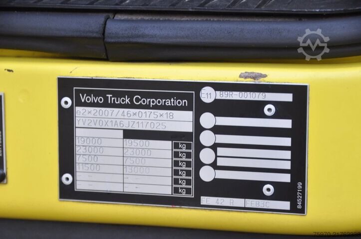 Suitcase Volvo FE 250 250 4X2 EURO 6. 592.226KM. DHOLLANDIA. N...