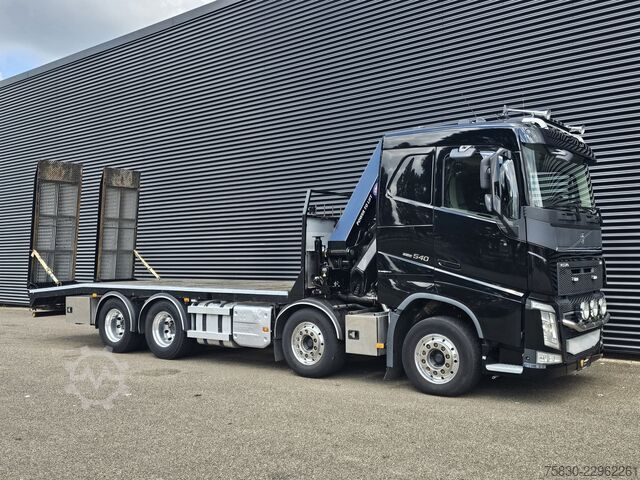 Bergungsfahrzeug Volvo FH540 8X4 / HMF 28TM KRAN / CRANE / OPRIJ- MACH...
