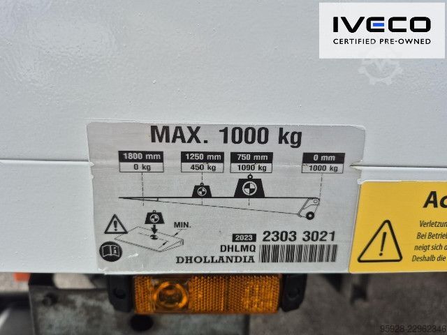 Transporter mit Koffer IVECO 70C18HA8/P Koffer/LBW