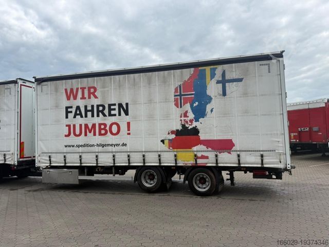 Anhänger mit Pritsche & Plane FBL Tandem Anhänger Volumen Inklusive LKW!!