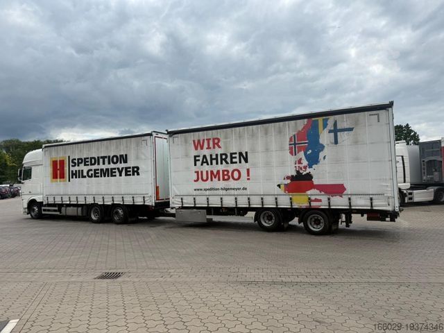 Anhänger mit Pritsche & Plane FBL Tandem Anhänger Volumen Inklusive LKW!!