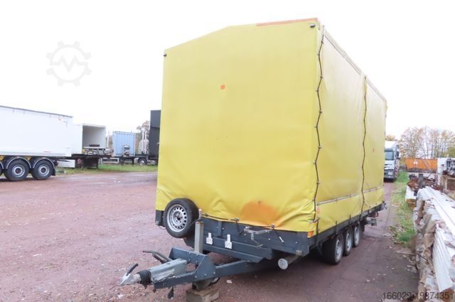 Open trailer with tarp Wiese Planenanhänger