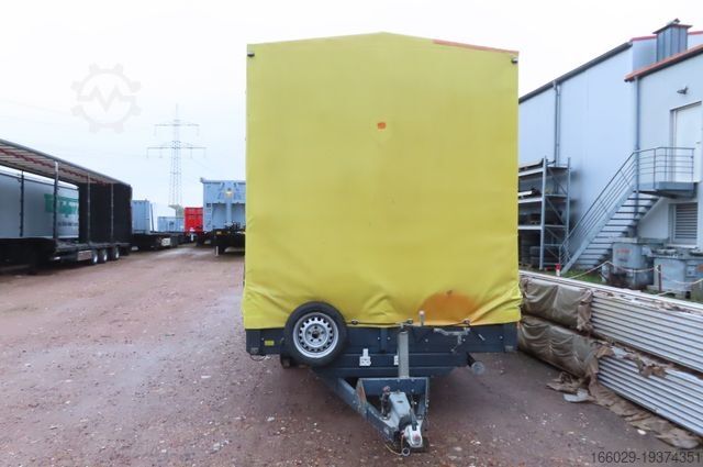 Open trailer with tarp Wiese Planenanhänger