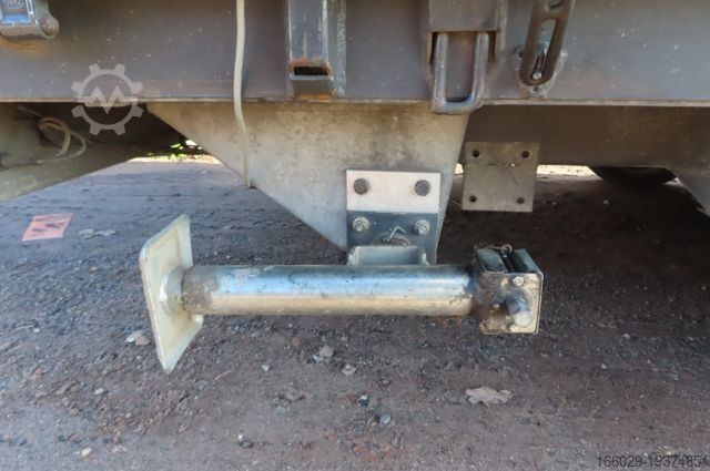 Open trailer with tarp Wiese Planenanhänger