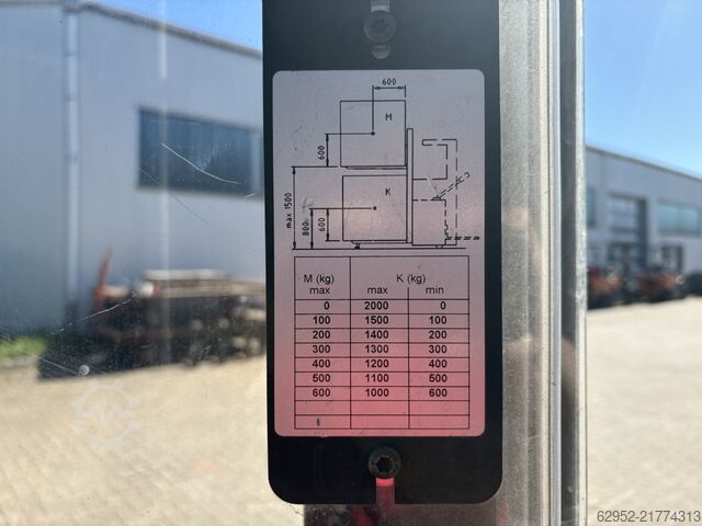 High Lift stacker Toyota SWE 160 L