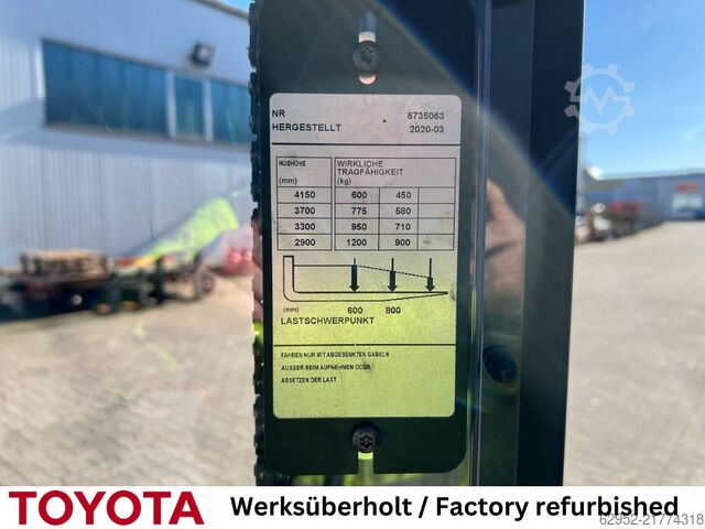 High Lift stacker Toyota SWE 120 / Akku 2026!