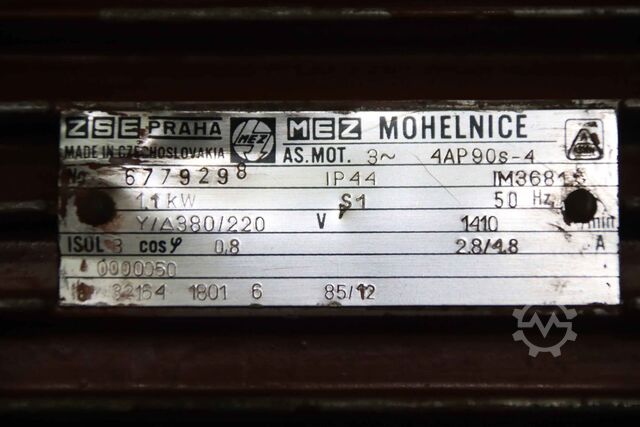 Electric motor 1.1 kW 1410 U/min ZSE MEZ 4AP90s-4