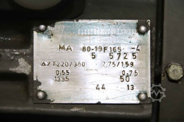 Electric motor 0.55 kW 1395 U/min IAEA MA 80-19F165 -4