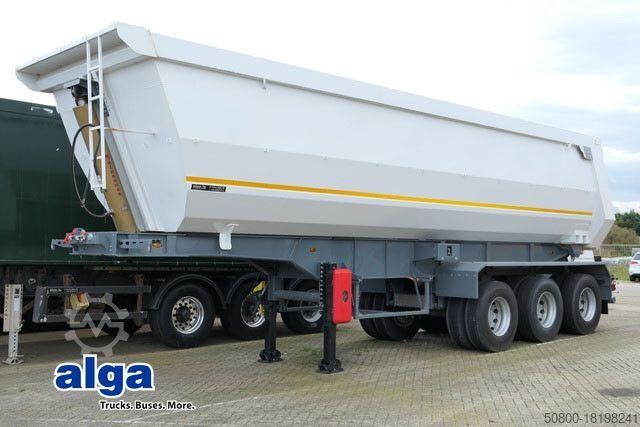 Kipper Auflieger alga,42m³, Stahl, 3-Achser, große Achsen, 5 Stk.
