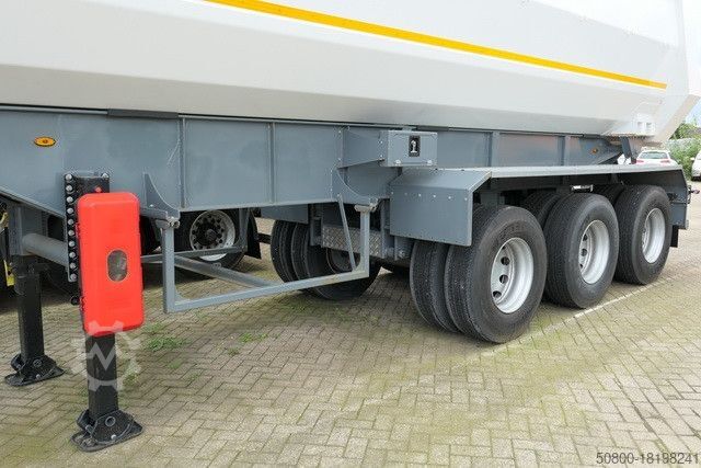 Kipper Auflieger alga,42m³, Stahl, 3-Achser, große Achsen, 5 Stk.