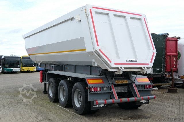 Kipper Auflieger  alga,42m³, Stahl, 3-Achser, große Achsen, 5 Stk.