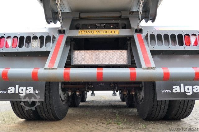 Kipper Auflieger  alga,42m³, Stahl, 3-Achser, große Achsen, 5 Stk.