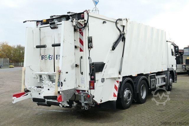 Garbage truck MERCEDES-BENZ 2532 L Actros 6x2, Faun, Variopress, Zöller, AC