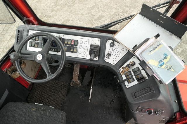 Wechselfahrgestell LKW Terberg BC 182, Wechselbrücken, Sattelkupplung