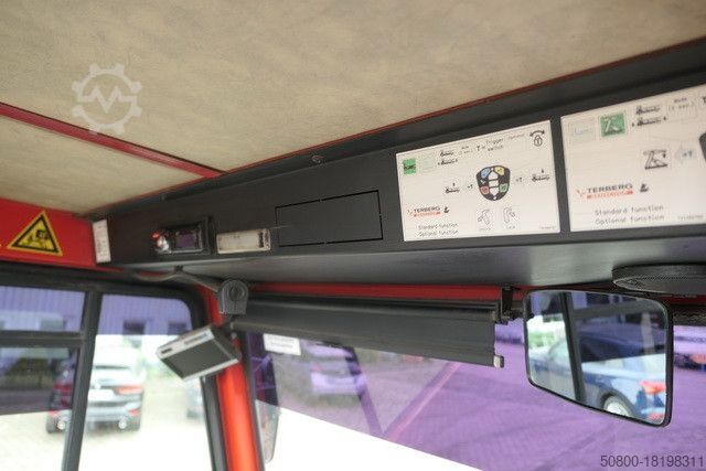 Wechselfahrgestell LKW Terberg BC 182, Wechselbrücken, Sattelkupplung