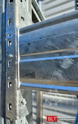 Pallet rack 16,8 lfm Palettenregale für Außenbereich H: 4,5m , 3000 kg Fachlast , FVZ