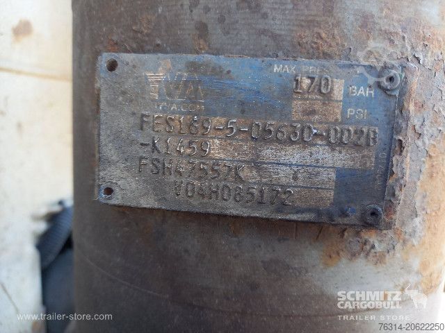 Tipper semitrailer Schmitz Cargobull Kipper Stahlrundmulde 25m³