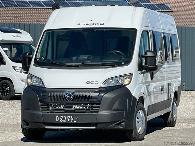 Campervan SUNLIGHT Camper Van Cliff 600 Entry,Tageszulassung