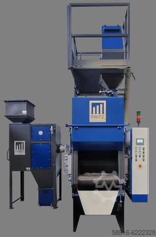 Muldenband Kugelstrahlanlage Oliver Fritz GmbH & Co. KG Schleuderrad Muldenband