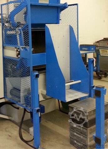 Trough conveyor shot blasting machine Oliver Fritz GmbH & Co. KG Schleuderrad Muldenband