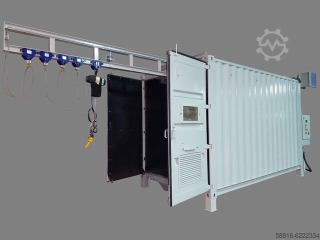 Strahlcontainer Glasperlenstrahlen Oliver Fritz GmbH & Co.KG SC.HC.SDO5800.2S